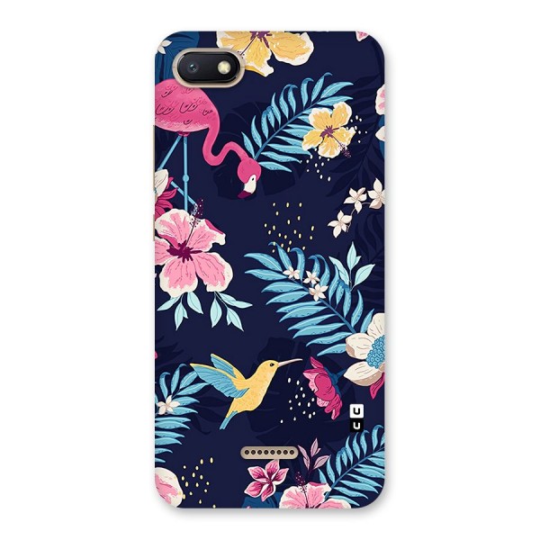 Tropical Flamingo Pattern Back Case for Redmi 6A