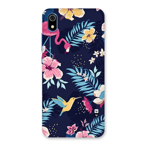 Tropical Flamingo Pattern Back Case for Redmi 7A