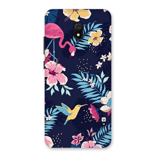 Tropical Flamingo Pattern Back Case for Redmi 8A