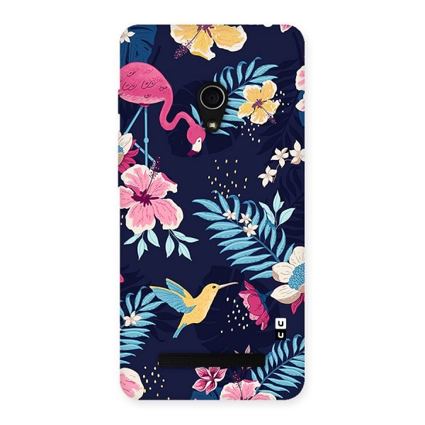 Tropical Flamingo Pattern Back Case for Zenfone 5