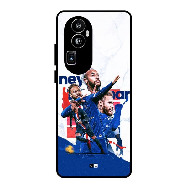 Tropical Sensation Glass Back Case for Oppo Reno10 Pro Plus