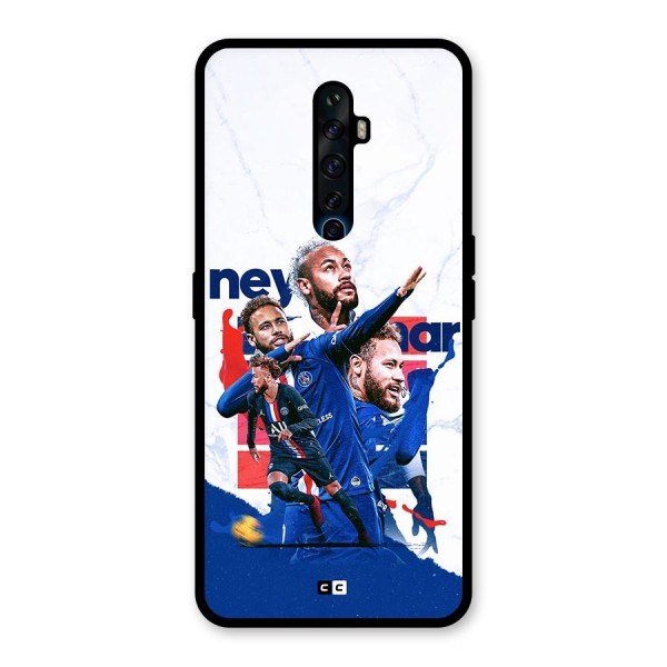 Tropical Sensation Glass Back Case for Oppo Reno2 F