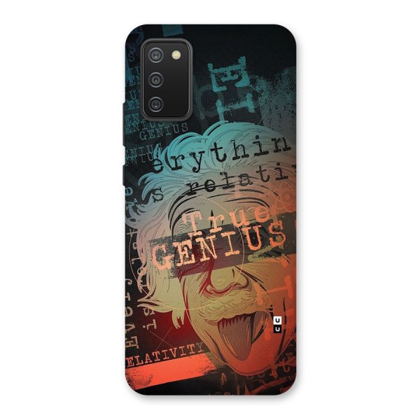 True Genius Back Case for Galaxy F02s