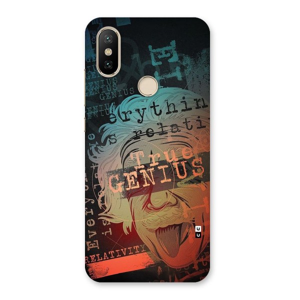 True Genius Back Case for Mi A2