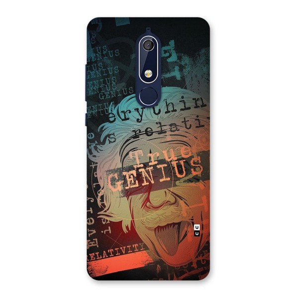 True Genius Back Case for Nokia 5.1