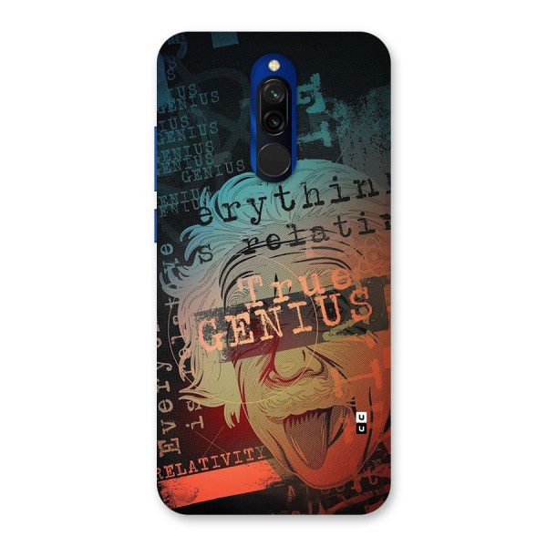 True Genius Back Case for Redmi 8