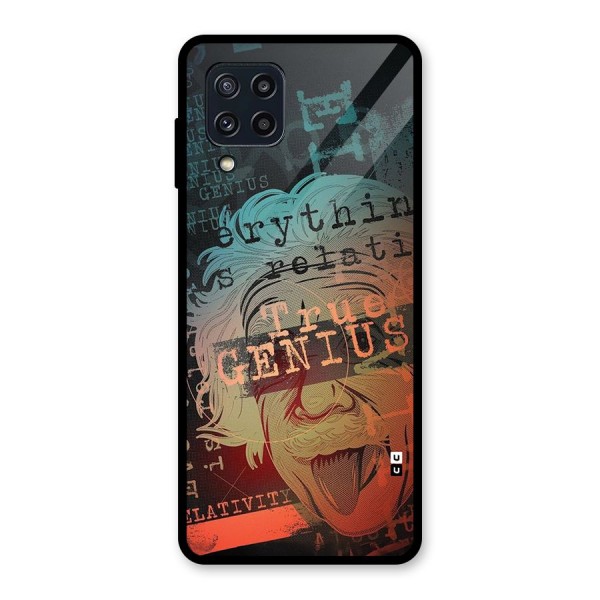 True Genius Glass Back Case for Galaxy M32