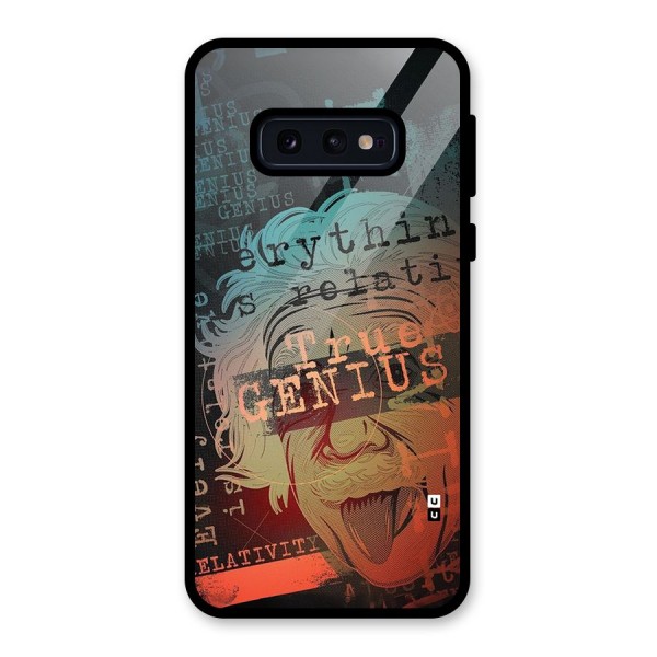 True Genius Glass Back Case for Galaxy S10e