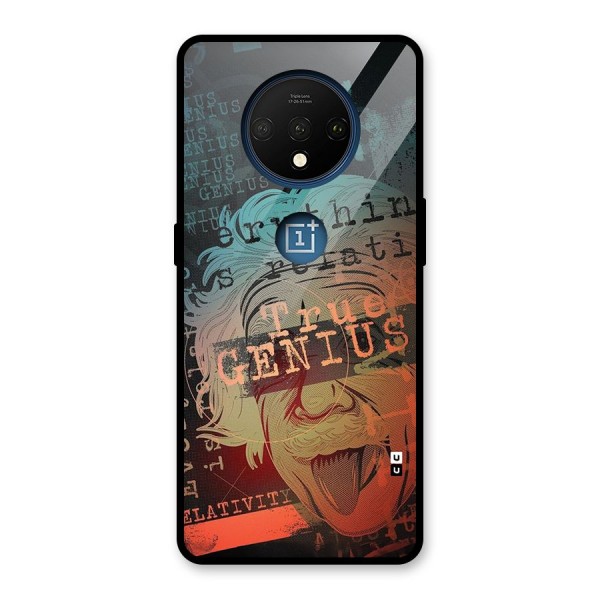 True Genius Glass Back Case for OnePlus 7T