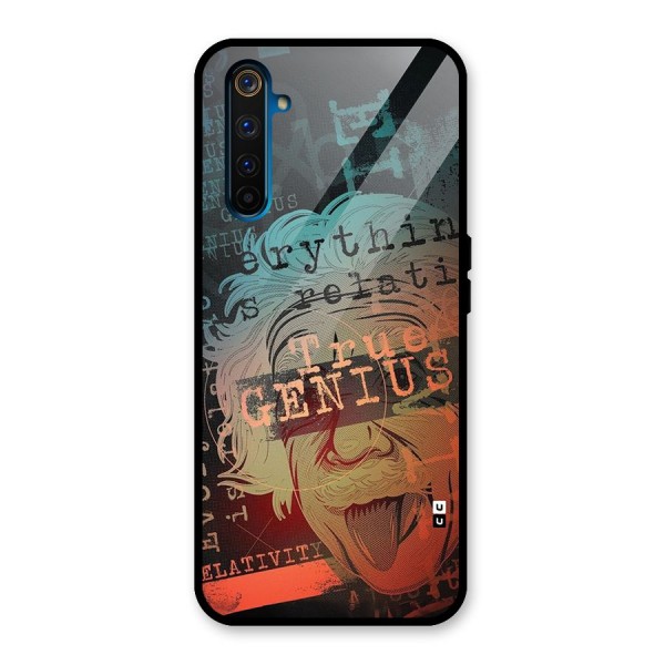 True Genius Glass Back Case for Realme 6 Pro