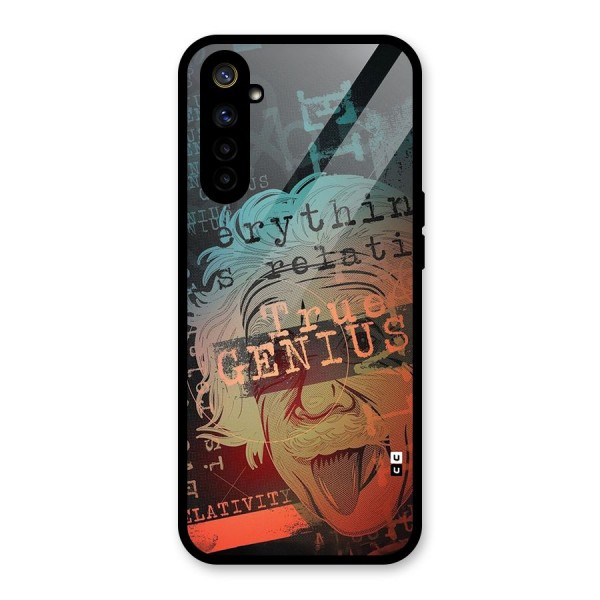 True Genius Glass Back Case for Realme 6i