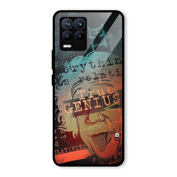 True Genius Glass Back Case for Realme 8 Pro