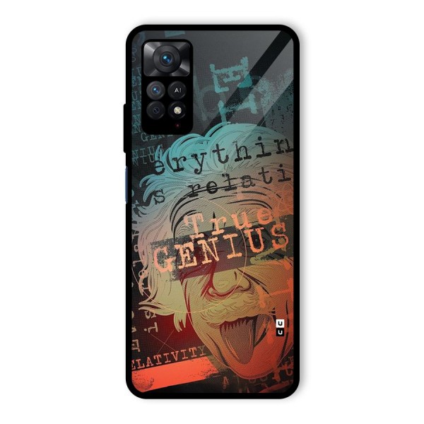 True Genius Glass Back Case for Redmi Note 11 Pro