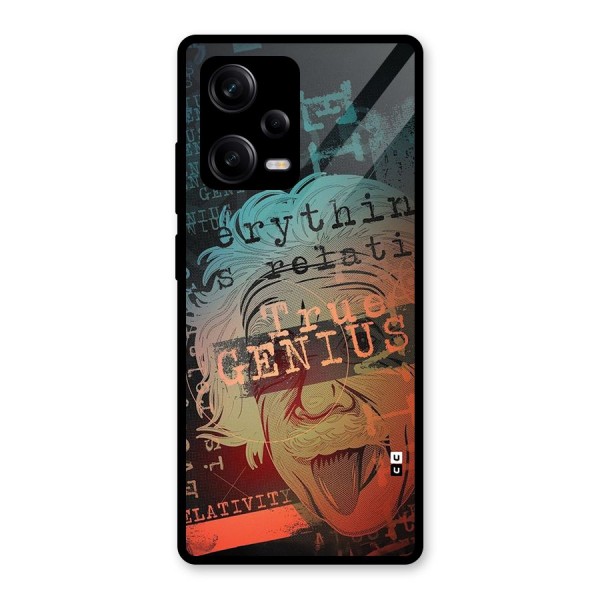 True Genius Glass Back Case for Redmi Note 12 Pro