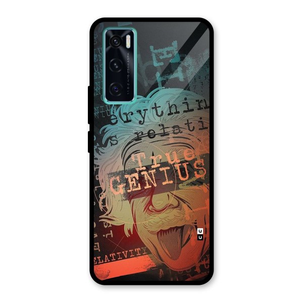 True Genius Glass Back Case for Vivo V20 SE