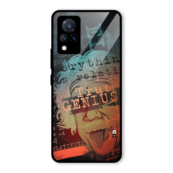 True Genius Glass Back Case for Vivo V21 5G