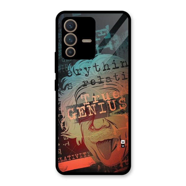 True Genius Glass Back Case for Vivo V23 5G