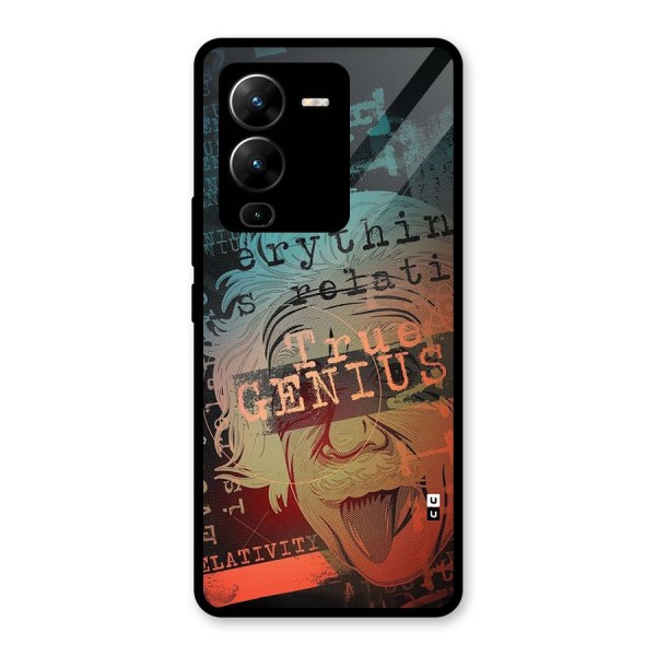 True Genius Glass Back Case for Vivo V25 Pro