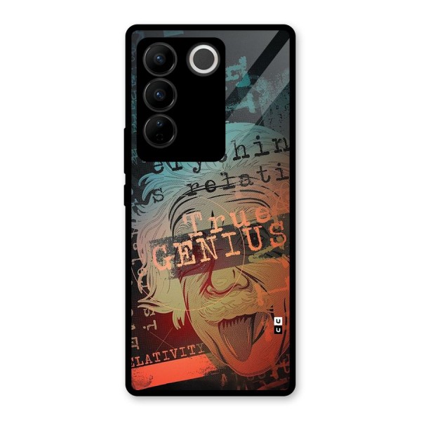 True Genius Glass Back Case for Vivo V27 Pro