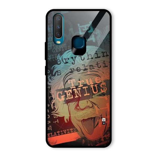 True Genius Glass Back Case for Vivo Y12