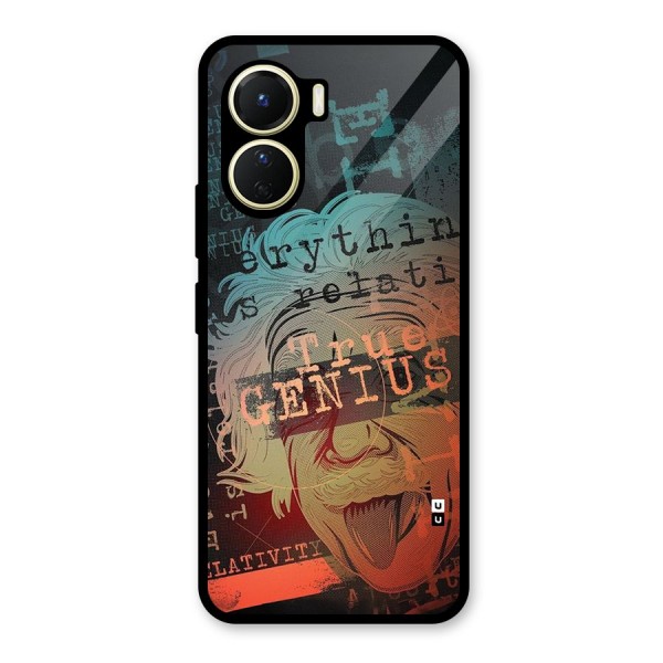 True Genius Glass Back Case for Vivo Y16