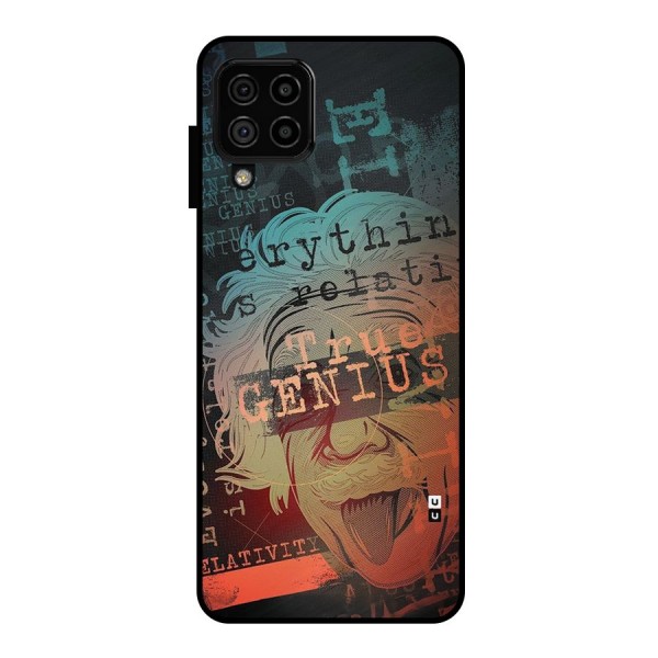 True Genius Metal Back Case for Galaxy A22 4G