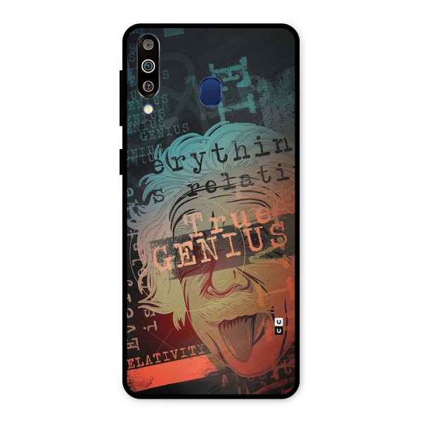 True Genius Metal Back Case for Galaxy M30