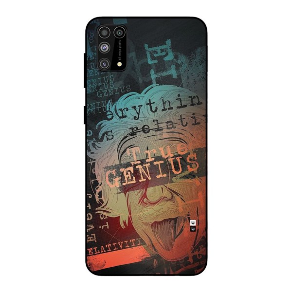 True Genius Metal Back Case for Galaxy M31