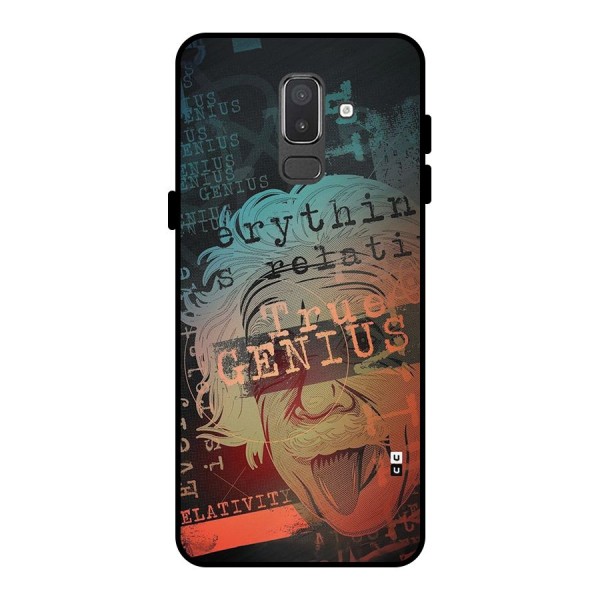 True Genius Metal Back Case for Galaxy On8 (2018)