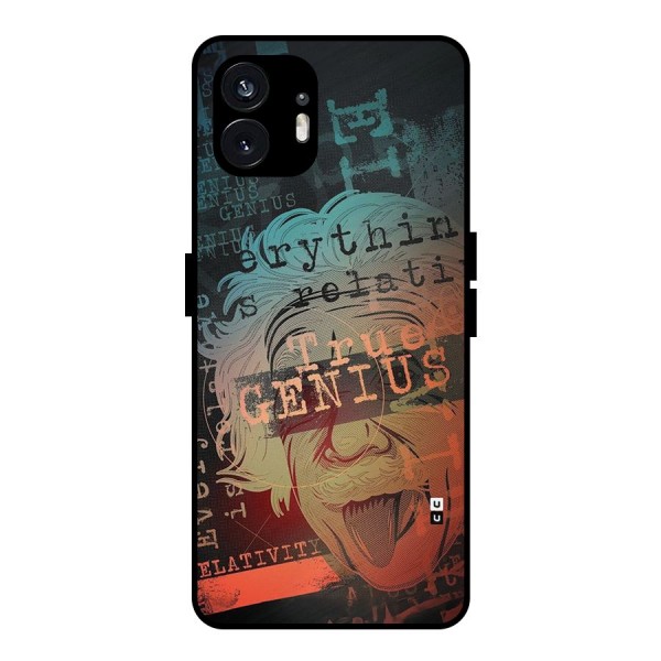 True Genius Metal Back Case for Nothing Phone 2