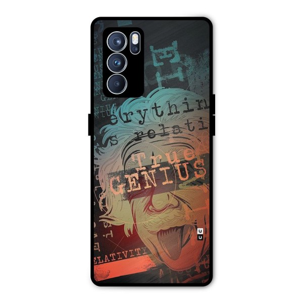 True Genius Metal Back Case for Oppo Reno6 Pro 5G