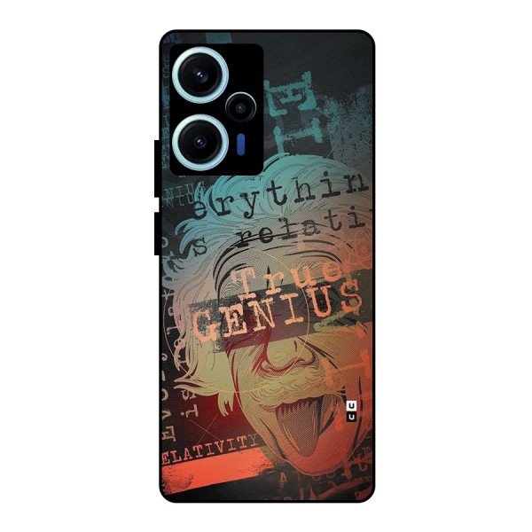 True Genius Metal Back Case for Poco F5