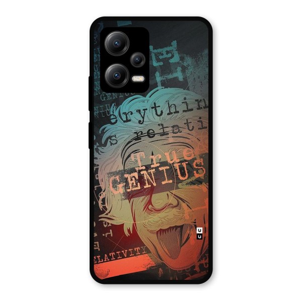 True Genius Metal Back Case for Poco X5