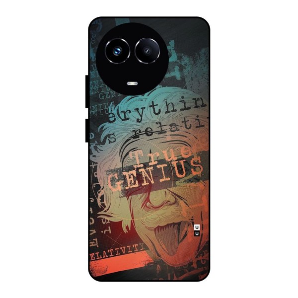 True Genius Metal Back Case for Realme 11 5G