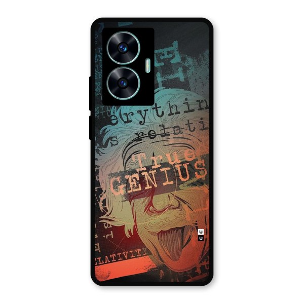 True Genius Metal Back Case for Realme C55