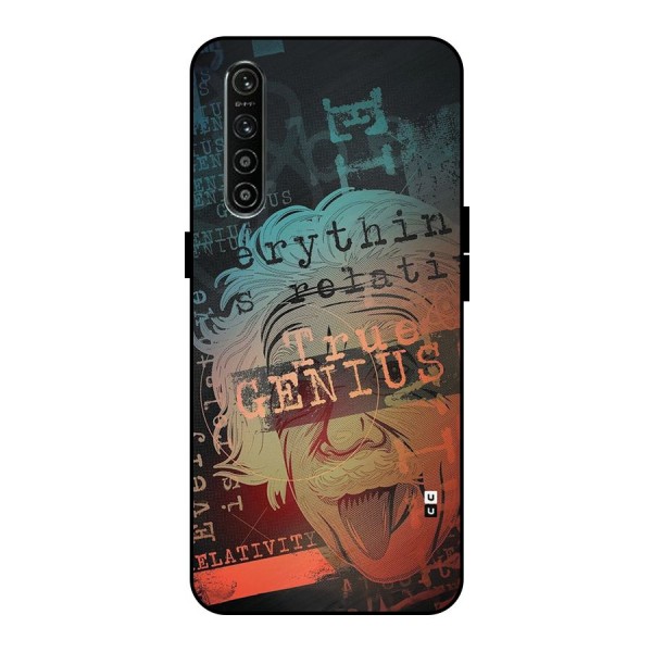 True Genius Metal Back Case for Realme XT