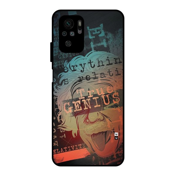 True Genius Metal Back Case for Redmi Note 10