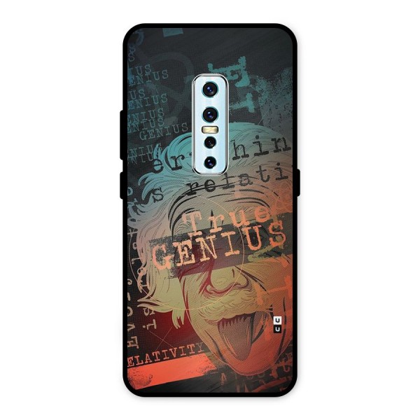 True Genius Metal Back Case for Vivo V17 Pro