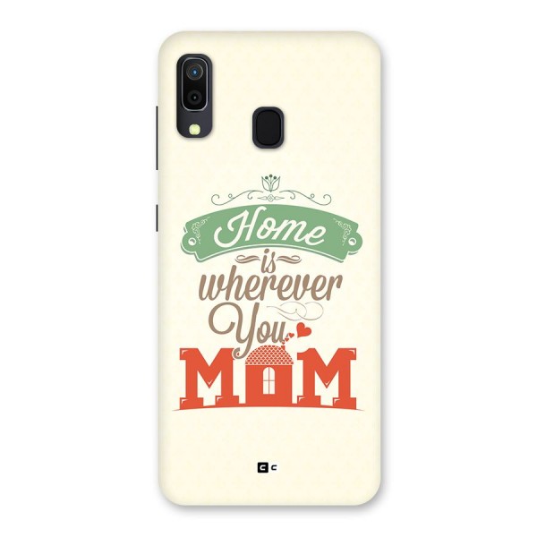 True Home Back Case for Galaxy A20