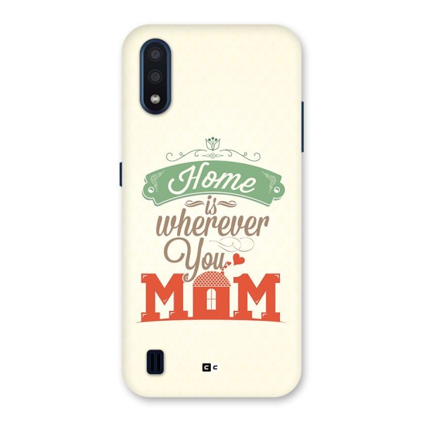 True Home Back Case for Galaxy M01