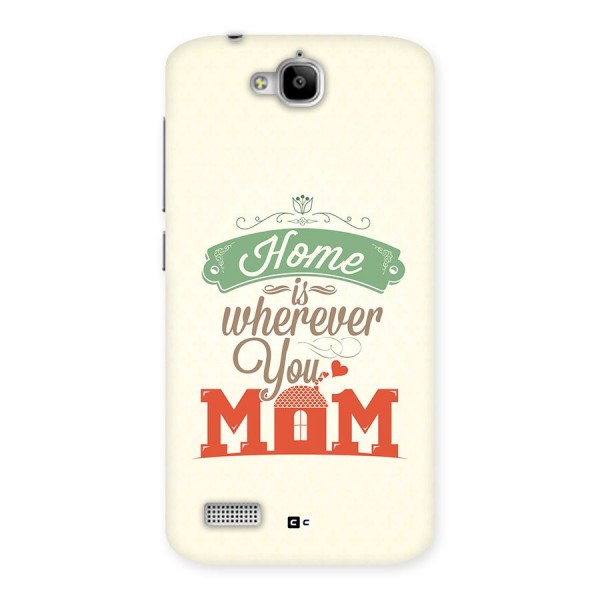 True Home Back Case for Honor Holly