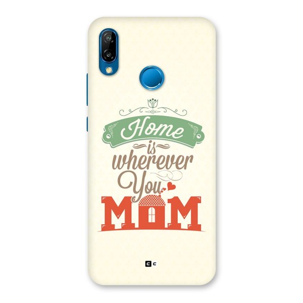 True Home Back Case for Huawei P20 Lite