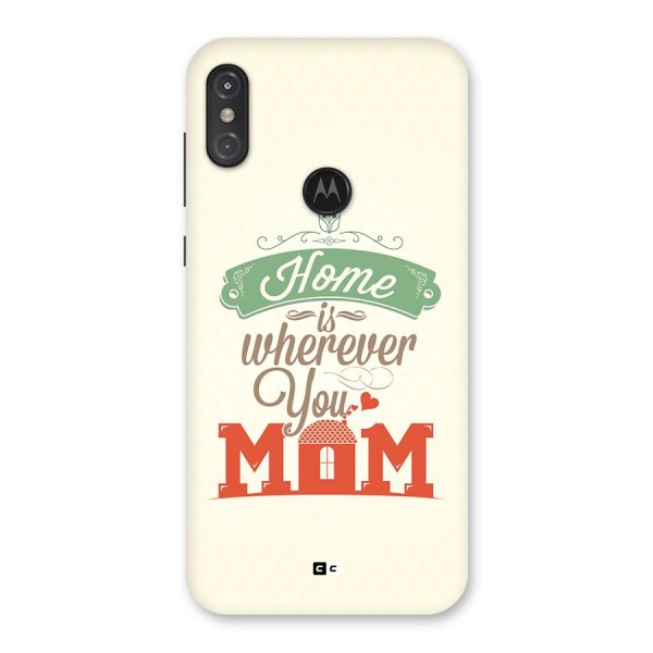 True Home Back Case for Motorola One Power