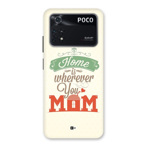 True Home Back Case for Poco M4 Pro 4G