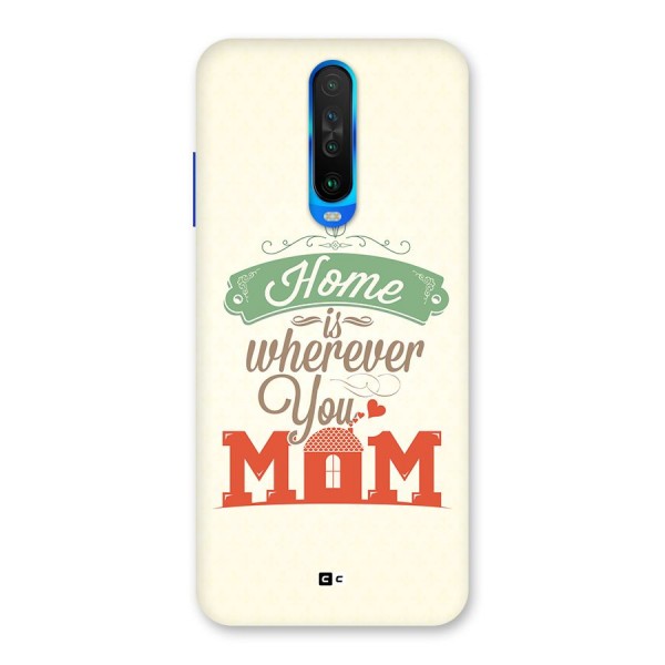 True Home Back Case for Poco X2