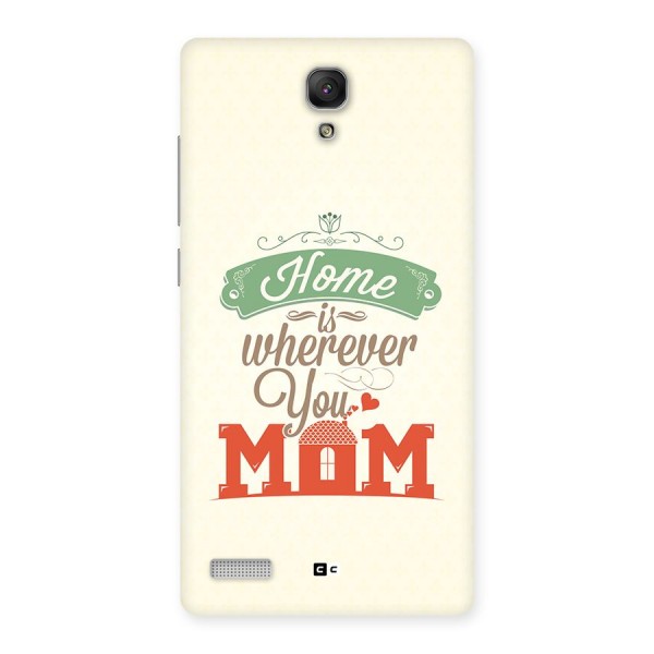 True Home Back Case for Redmi Note