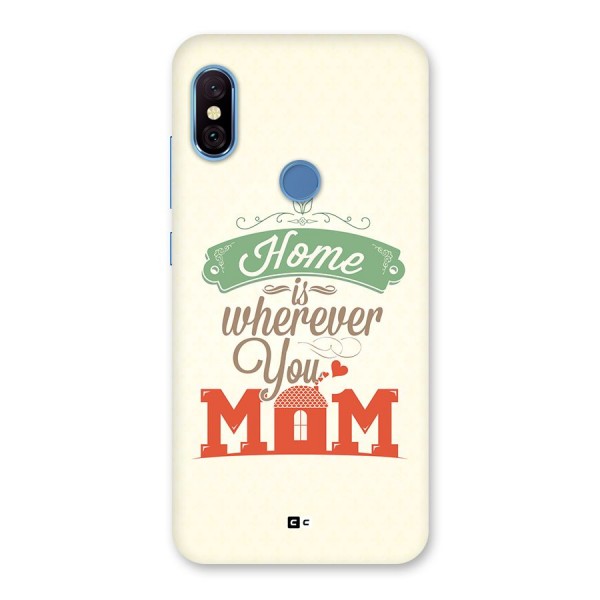 True Home Back Case for Redmi Note 6 Pro