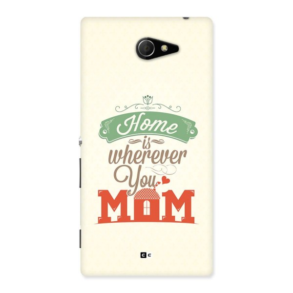 True Home Back Case for Xperia M2