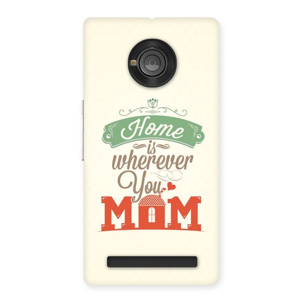 True Home Back Case for Yuphoria