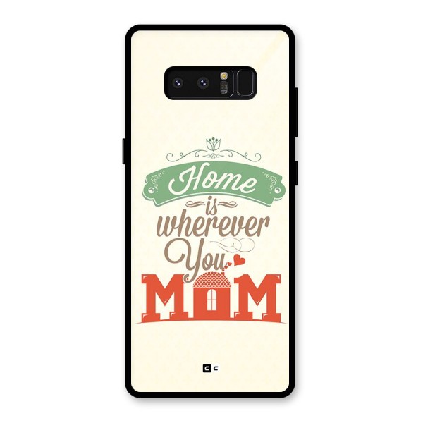 True Home Glass Back Case for Galaxy Note 8